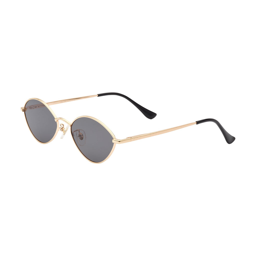 Grey Lens Gold Frame