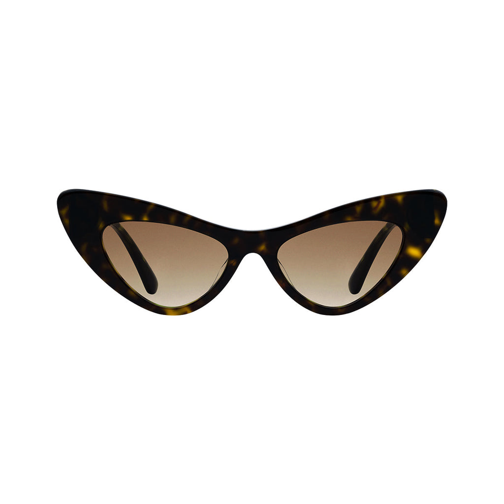 Gradient Brown Lens Black Frame