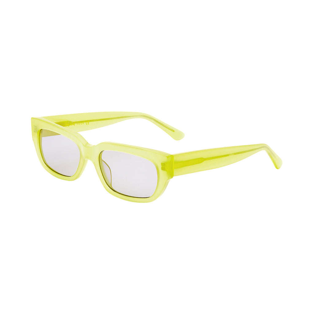 Light Grey Lens Transparent Yellow Frame