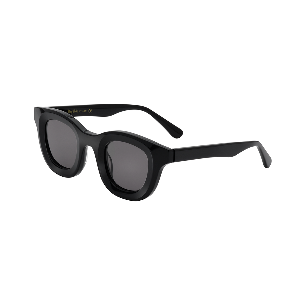 Grey Lens Black Frame