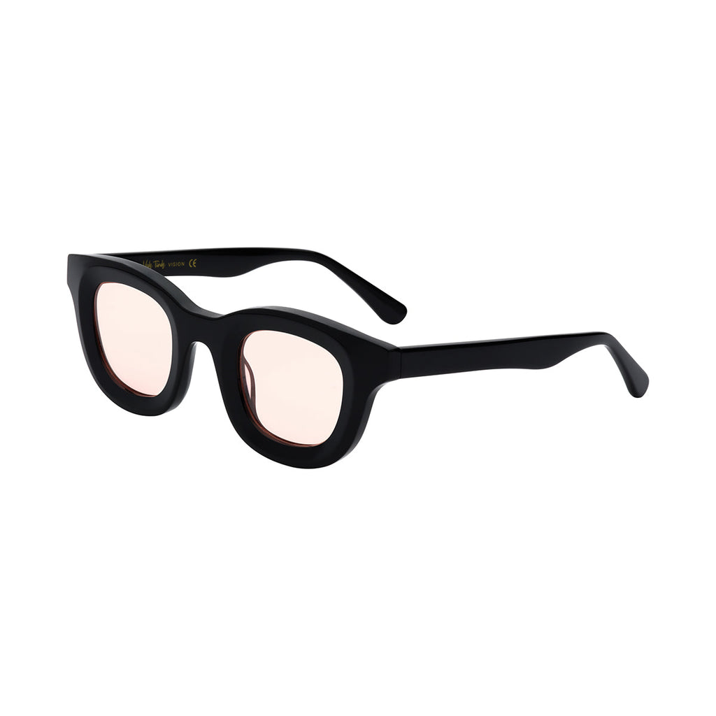 Light Pink Lens Black Frame