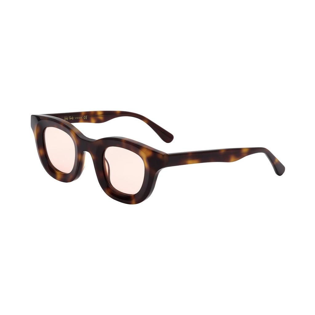 Light Pink Lens Tortoiseshell Frame