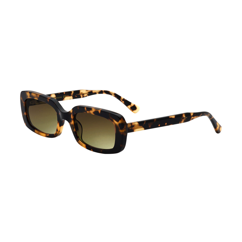 Gradient Khaki Lens Tortoiseshell Frame