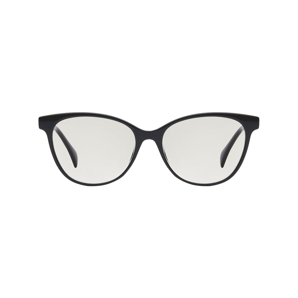 Transparent Lens Black Frame