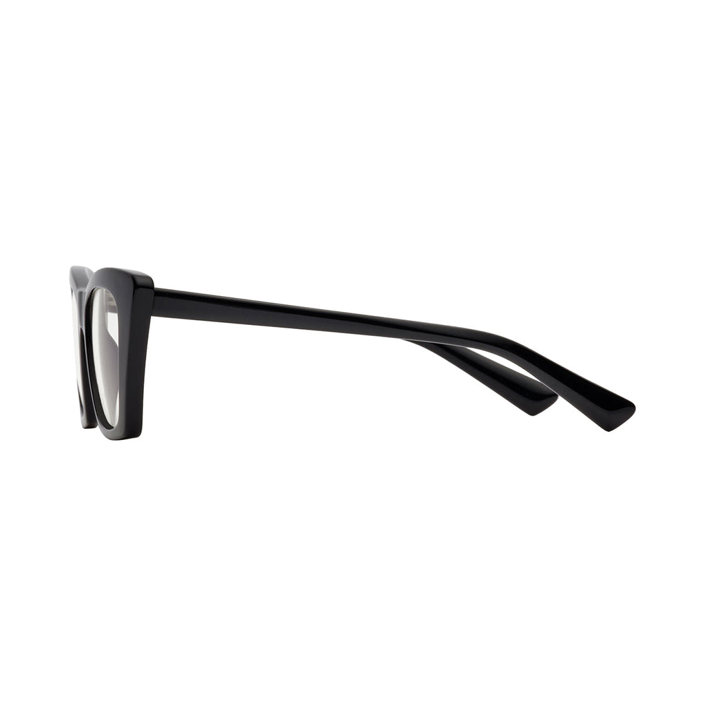 Transparent Lens Black Frame