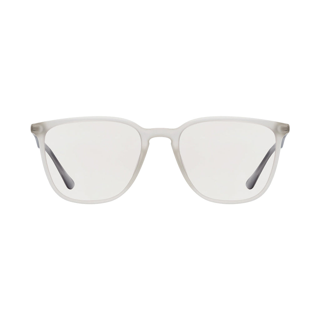 Transparent Lens Transparent Grey Frame