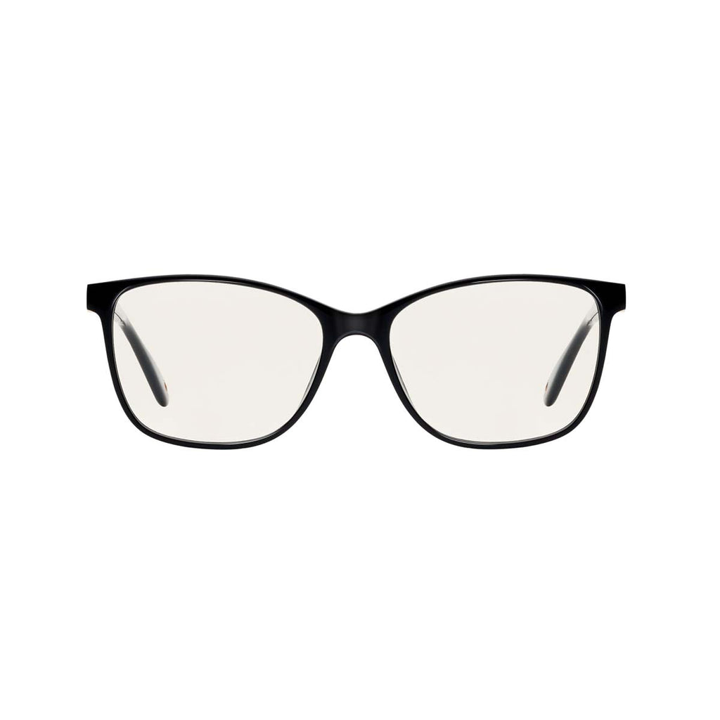 Transparent Lens Black Frame