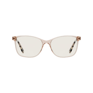 Transparent Lens Transparent Champagne Frame