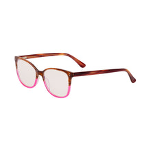 Load image into Gallery viewer, Transparent Lens Pink Tortoiseshell Frame
