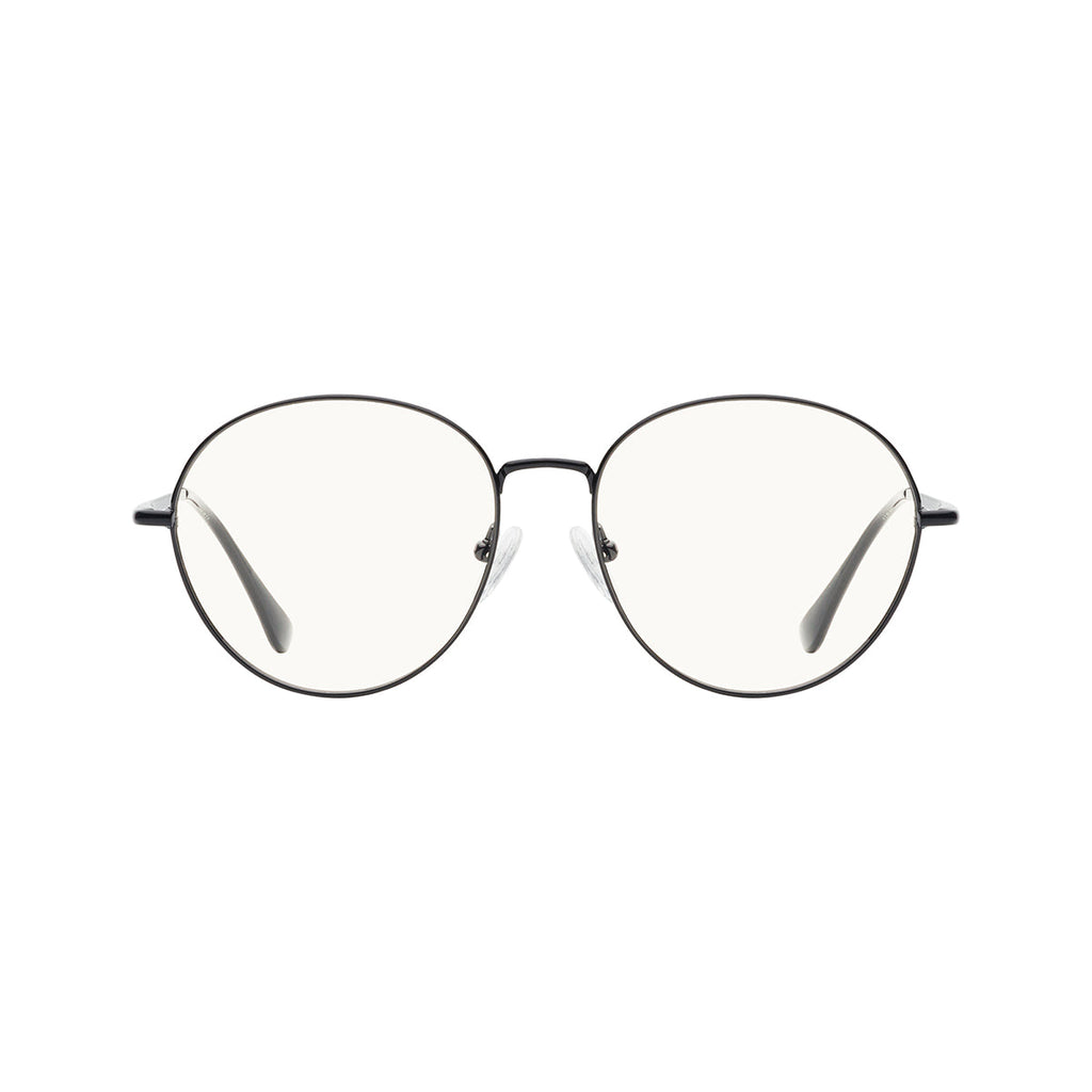 Transparent Lens Black Frame