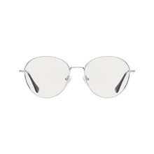 Transparent Lens Silver Frame