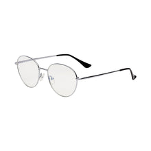 Transparent Lens Silver Frame