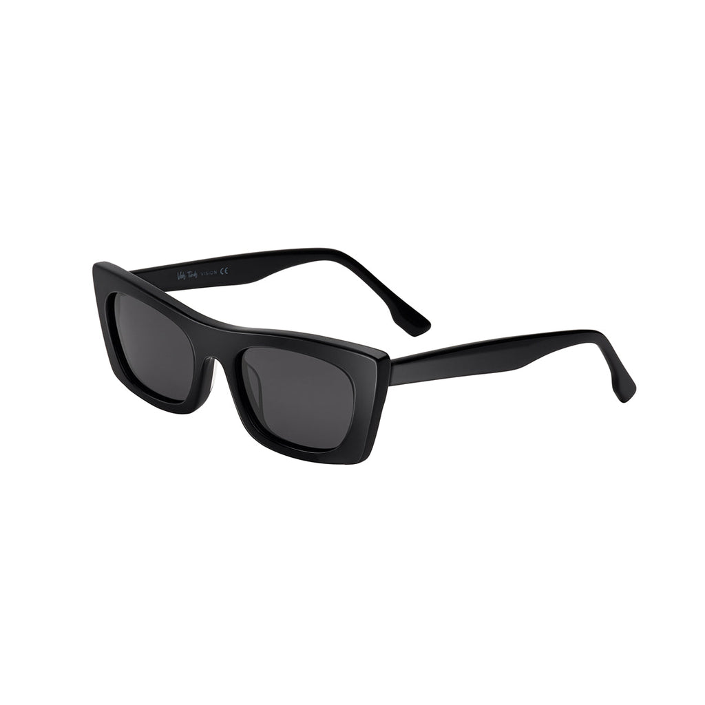 Grey Lens Black Frame