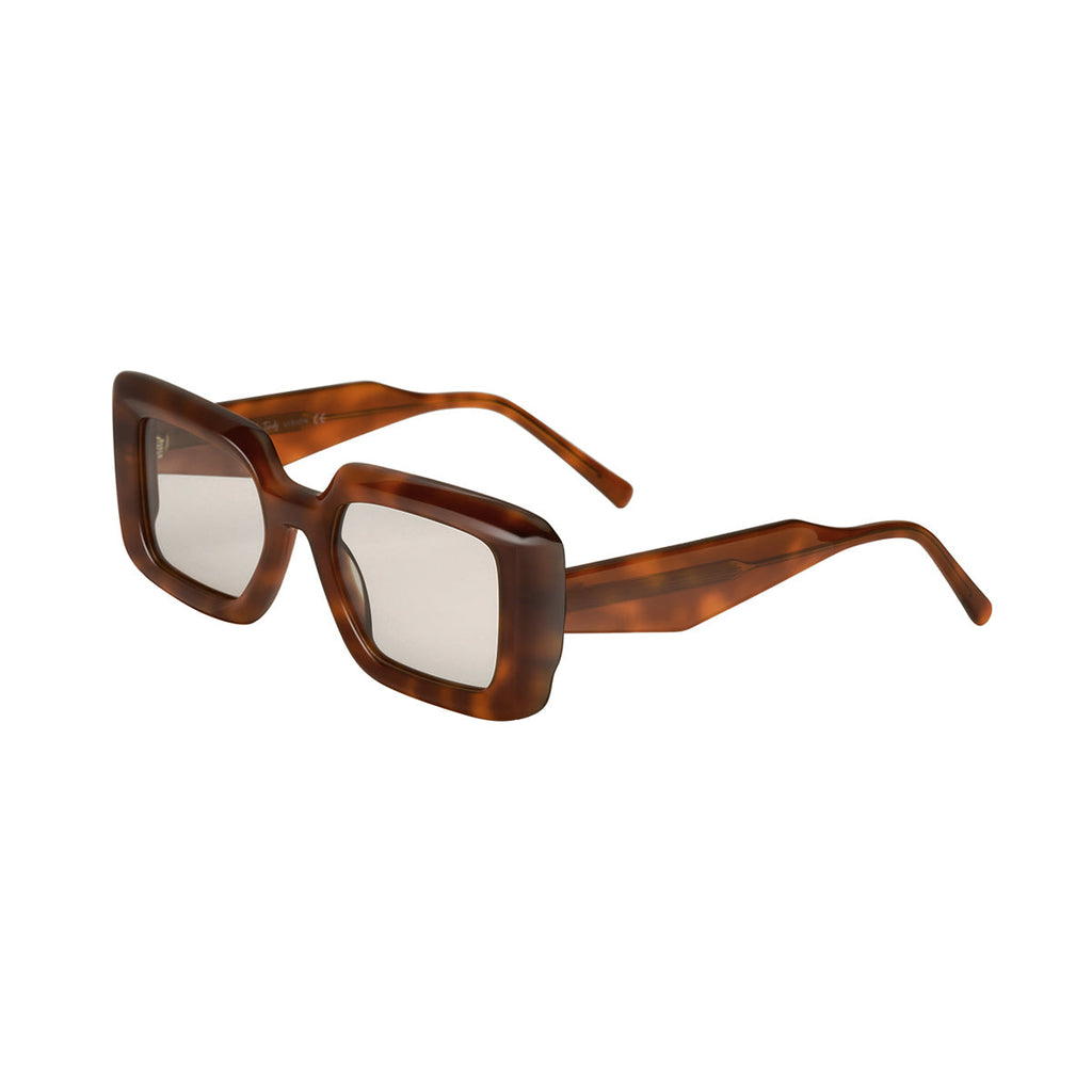 Light Brown Lens Tortoiseshell Frame