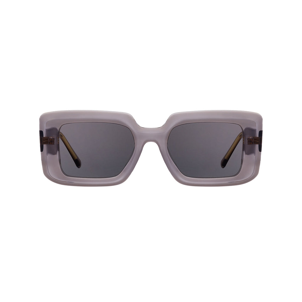 Grey Lens Transparent Grey Frame