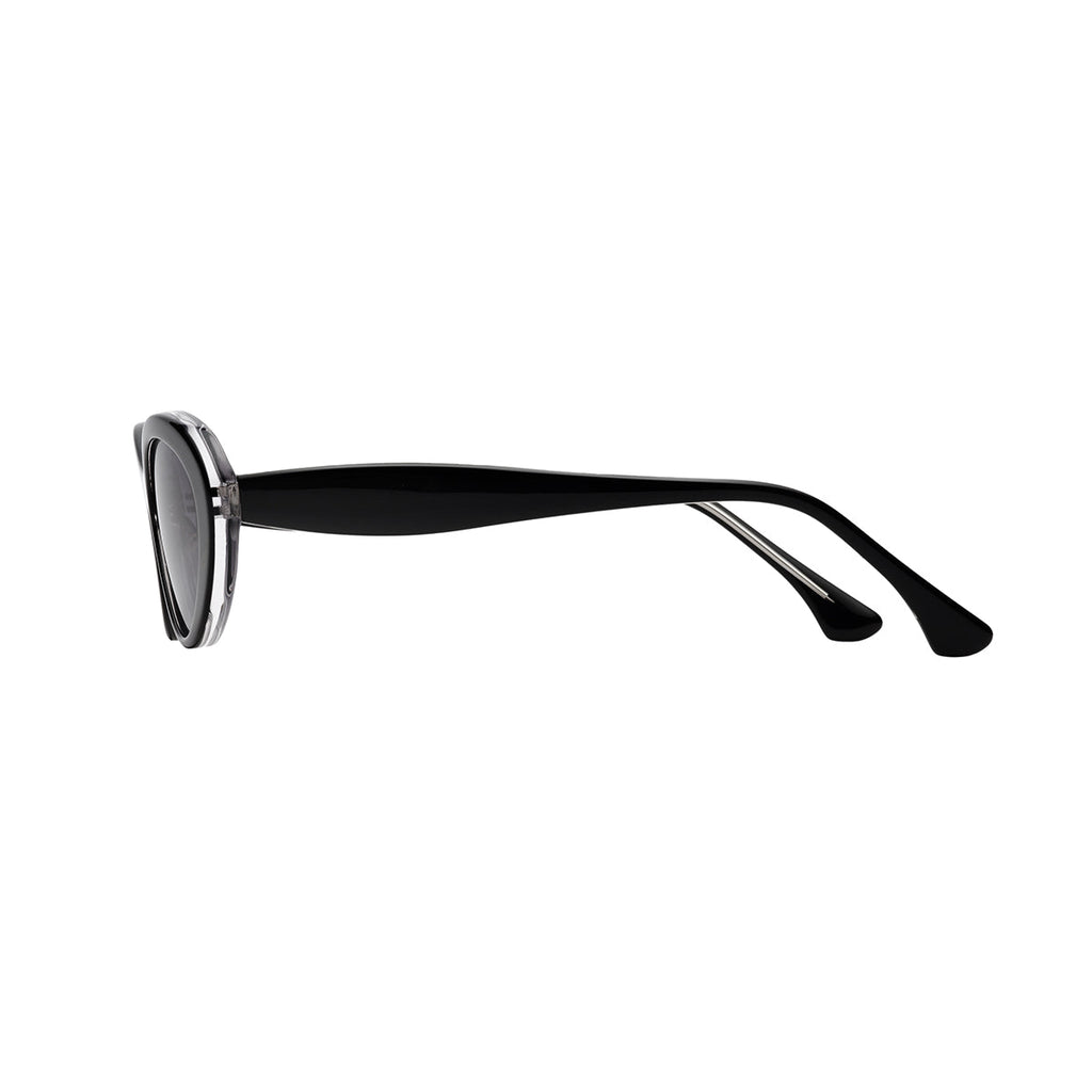 Gradient Grey Lens Black Frame