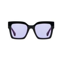 Load image into Gallery viewer, Light Purple Lens Black Frame