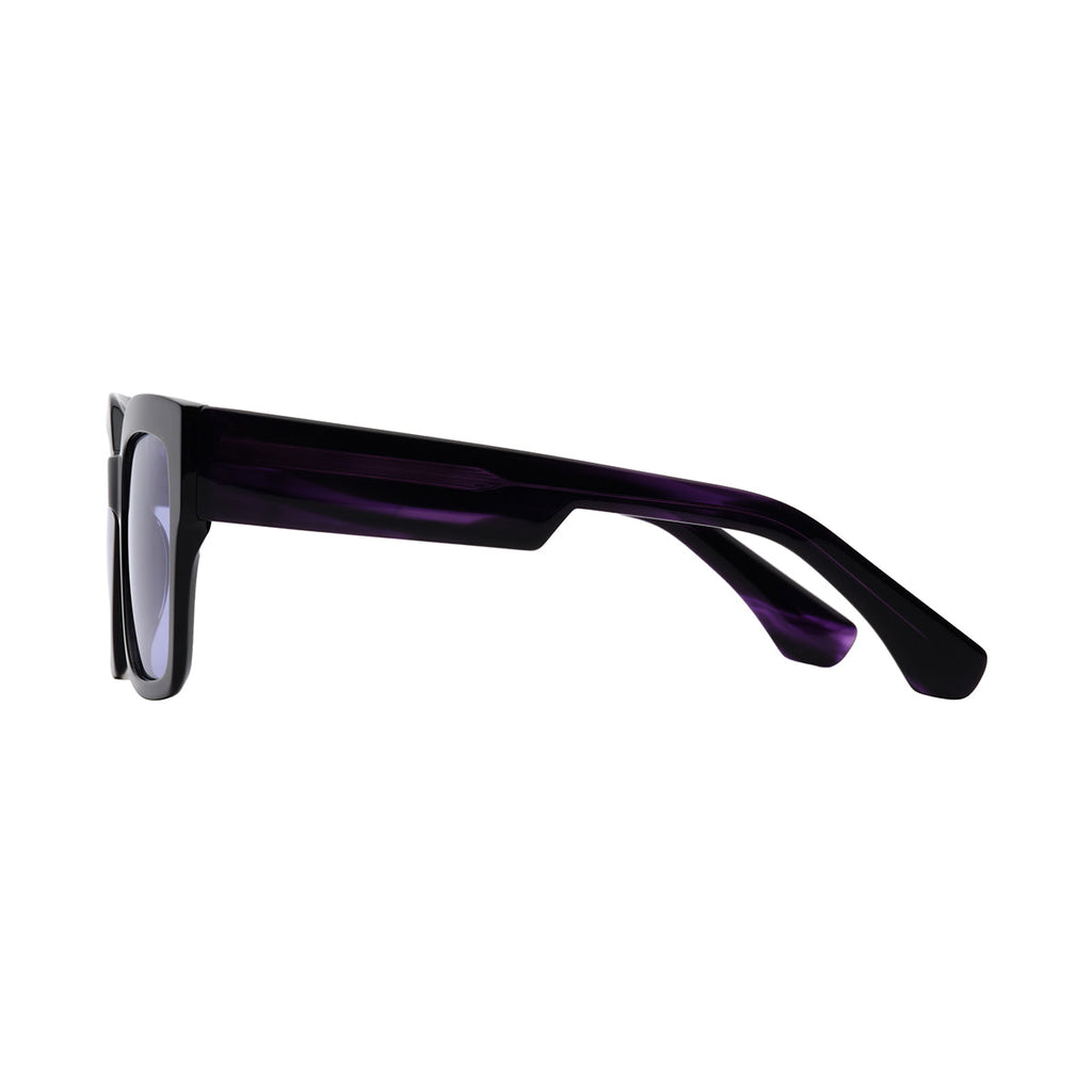 Light Purple Lens Black Frame