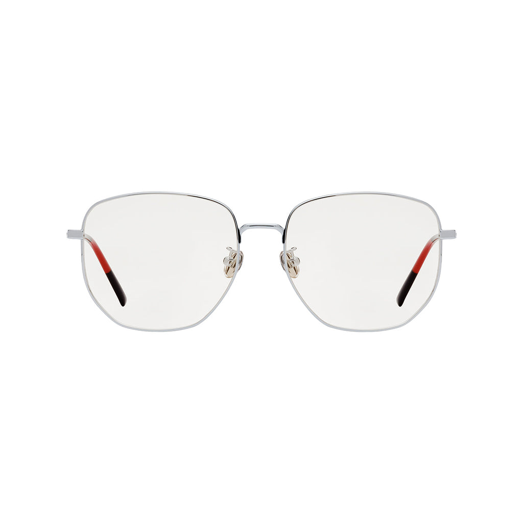 Clear Lens Silver Frame