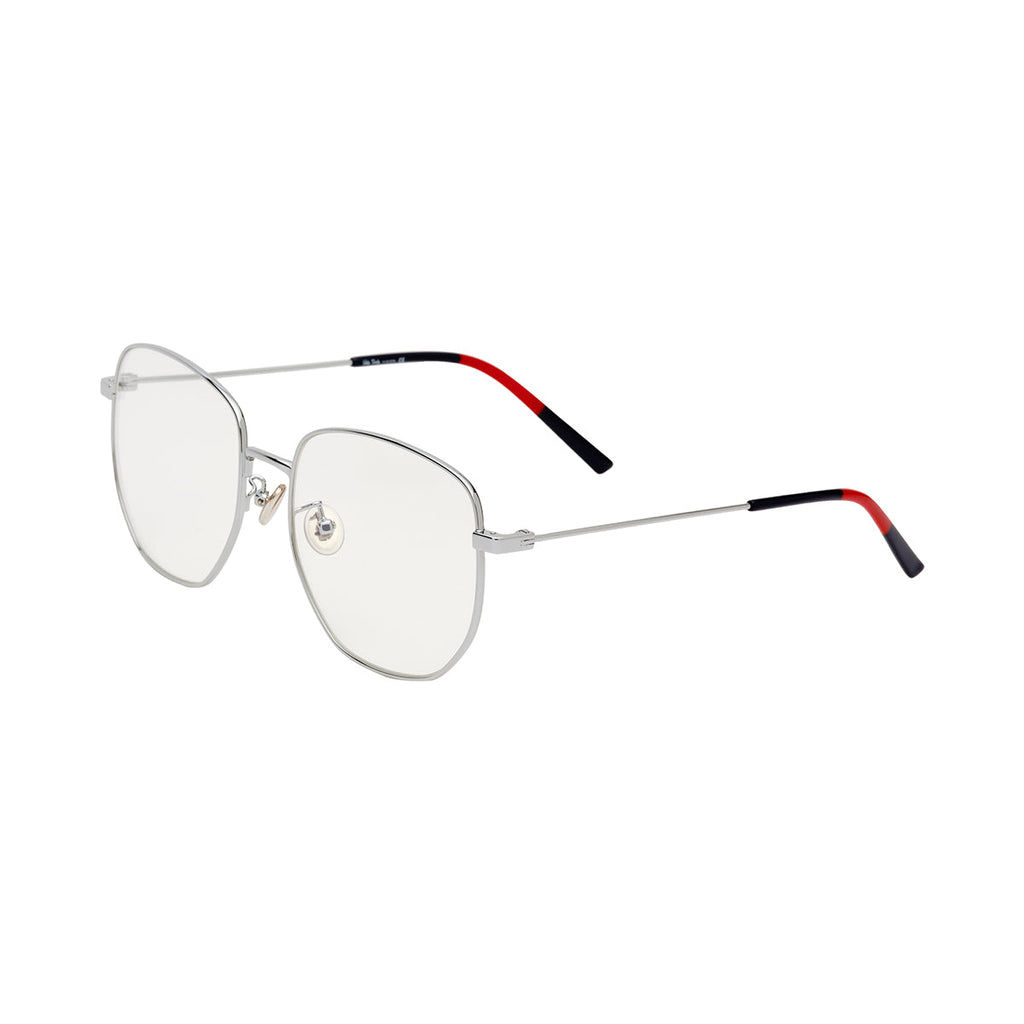 Clear Lens Silver Frame