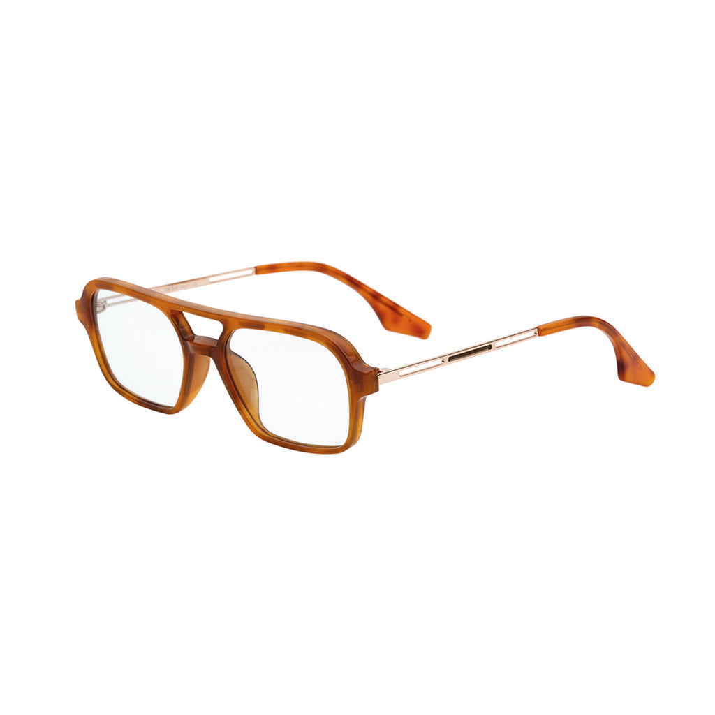 Lingt Blue Lens Tortoiseshell Frame