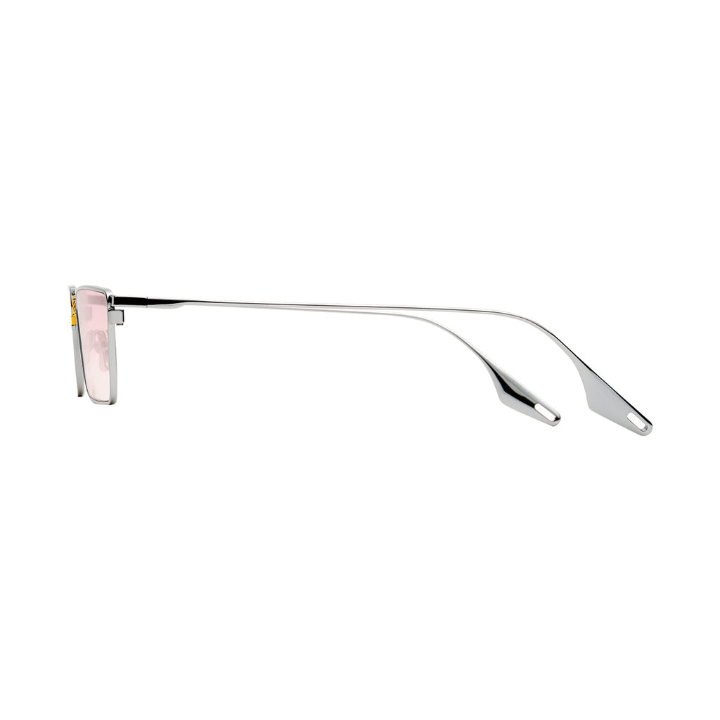 Gradient Light Pink Lens Silver Frame