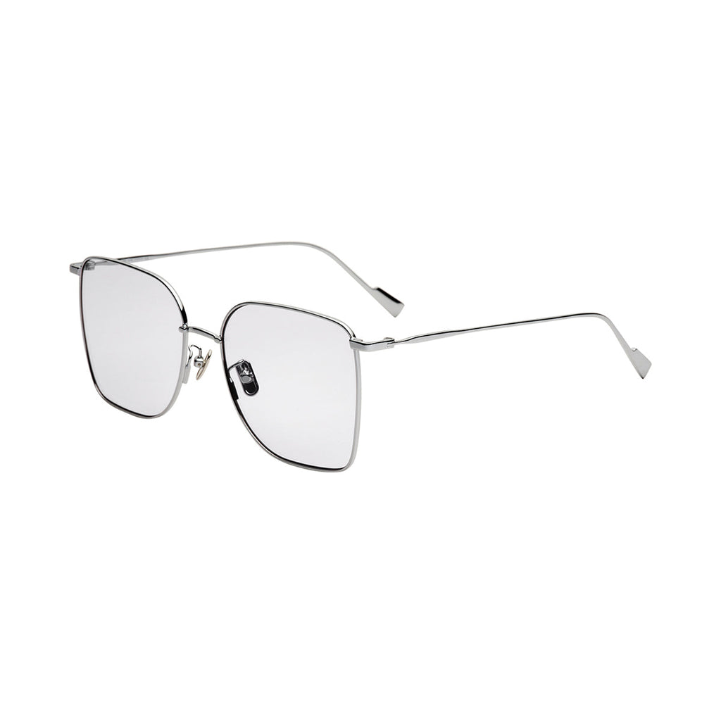 Light Grey Lens Silver Frame