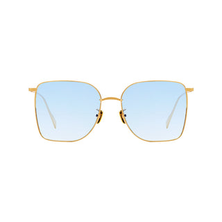 Gradien Light Blue Lens Gold Frame